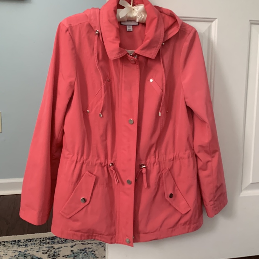Charter Club Coral Utility Jacket with Hood
